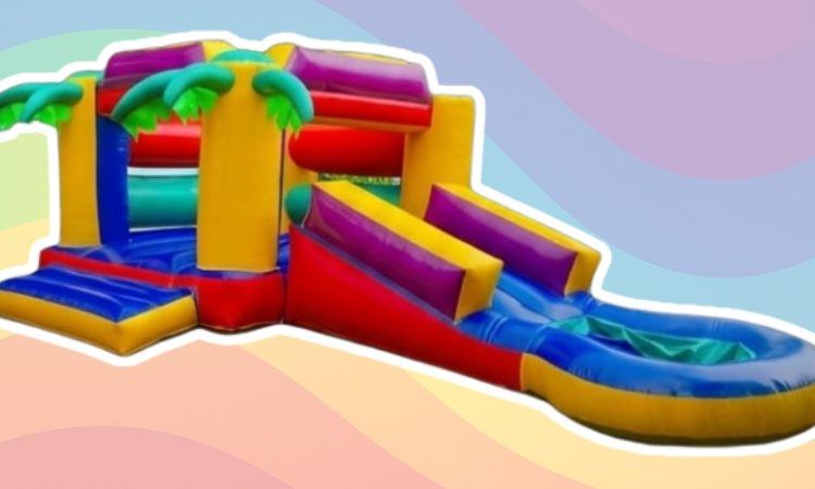 6m x 3m Tropical Jumping Castle