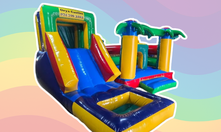 6m x 4m Caribbean Jumping Castle